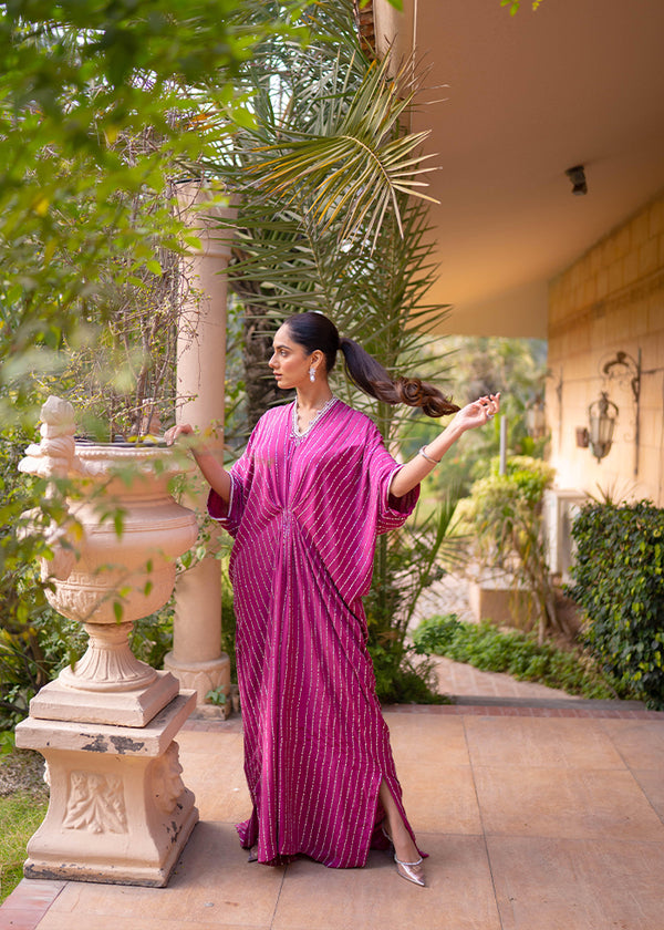 MAGENTA KAFTAN NN14-02